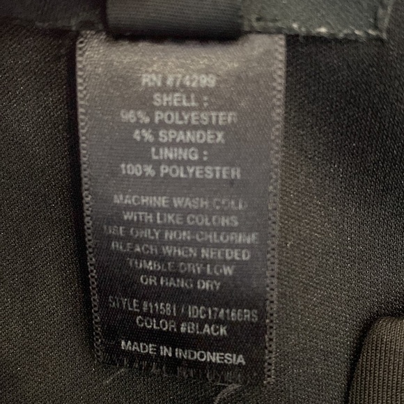 Black midi dress size 12. - Picture 6 of 6